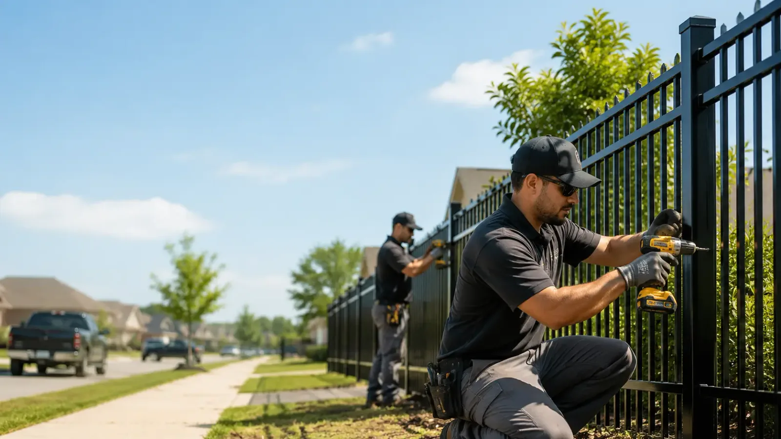 Metal Fence Installation in Leland, IL